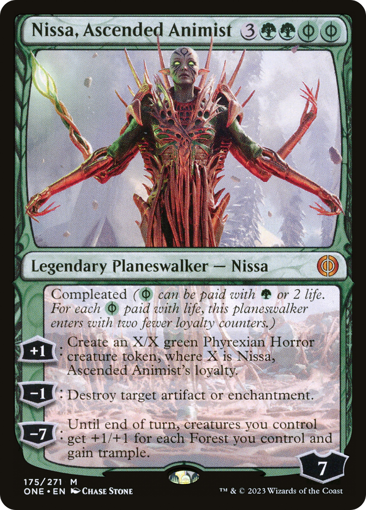 Nissa, Ascended Animist [Phyrexia: All Will Be One] | Gear Gaming Fayetteville