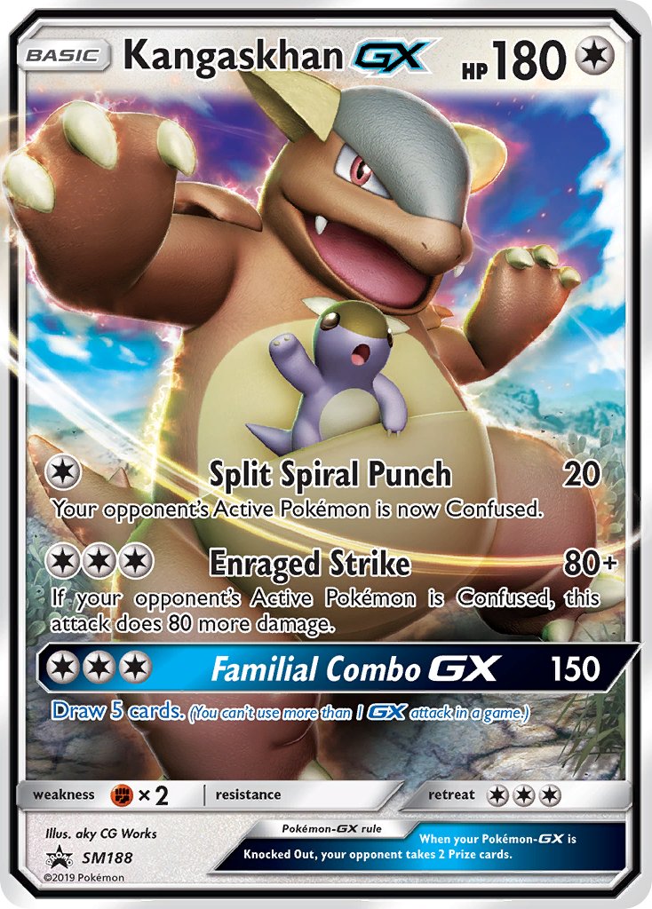 Kangaskhan GX (SM188) [Sun & Moon: Black Star Promos] | Gear Gaming Fayetteville