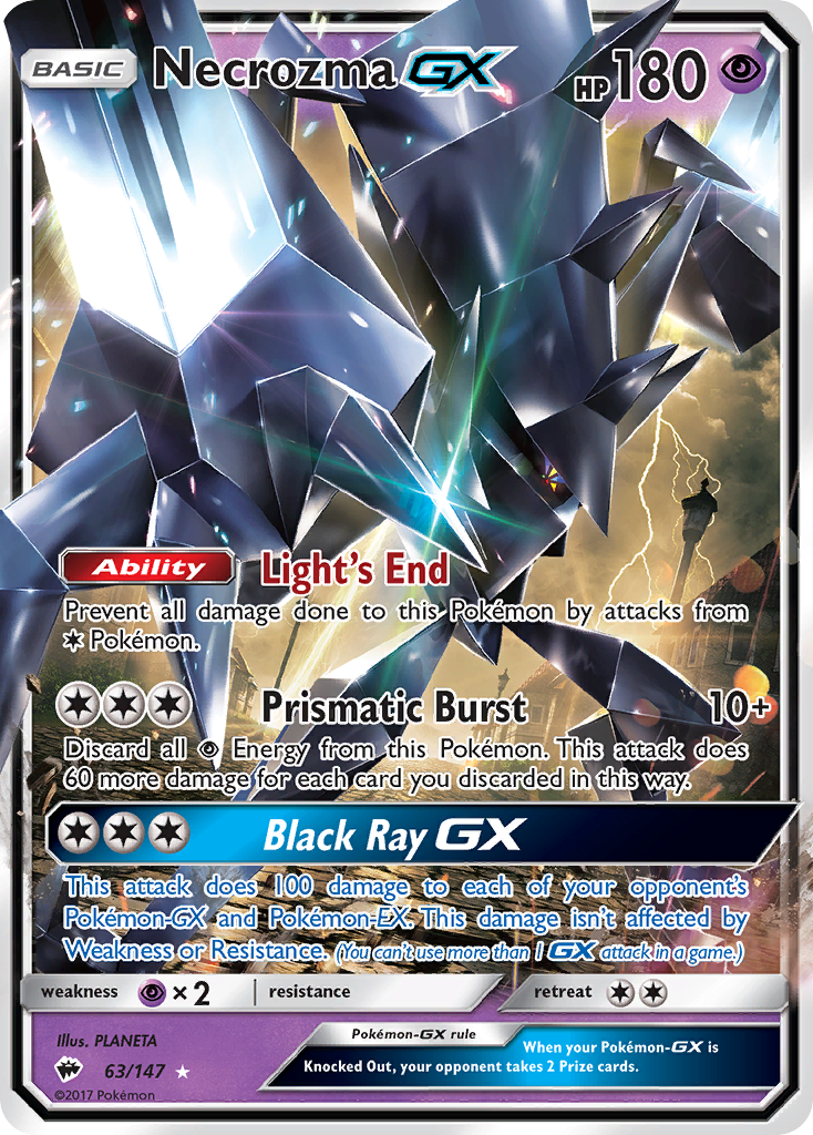 Necrozma GX (63/147) [Sun & Moon: Burning Shadows] | Gear Gaming Fayetteville