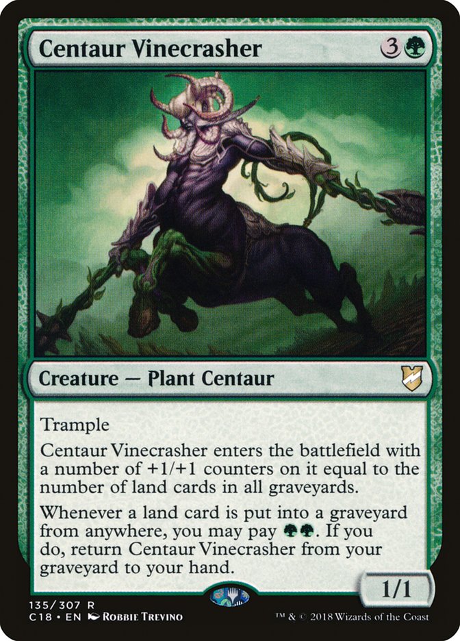 Centaur Vinecrasher [Commander 2018] | Gear Gaming Fayetteville