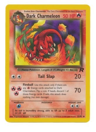 Dark Charmeleon (32/82) (W Stamped Promo) [Team Rocket Unlimited] | Gear Gaming Fayetteville