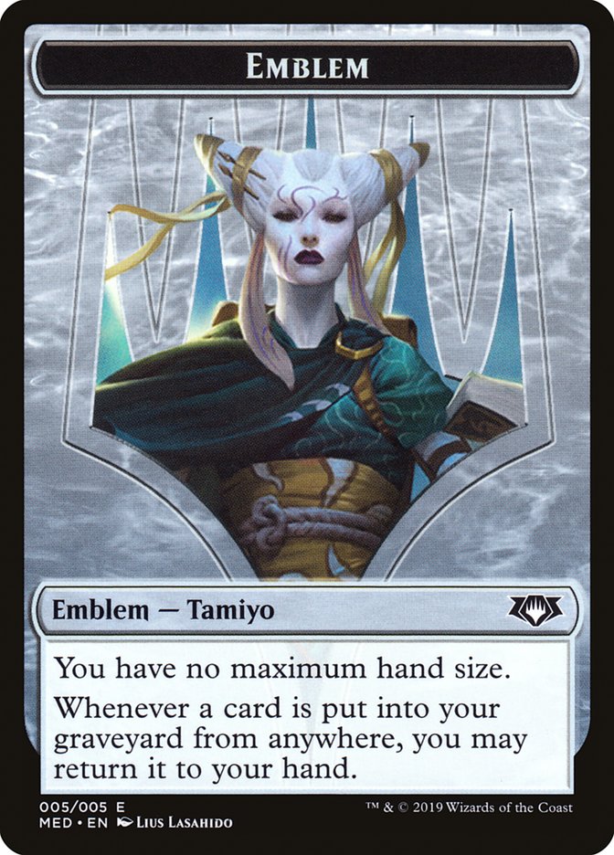 Tamiyo, the Moon Sage Emblem [Mythic Edition Tokens] | Gear Gaming Fayetteville