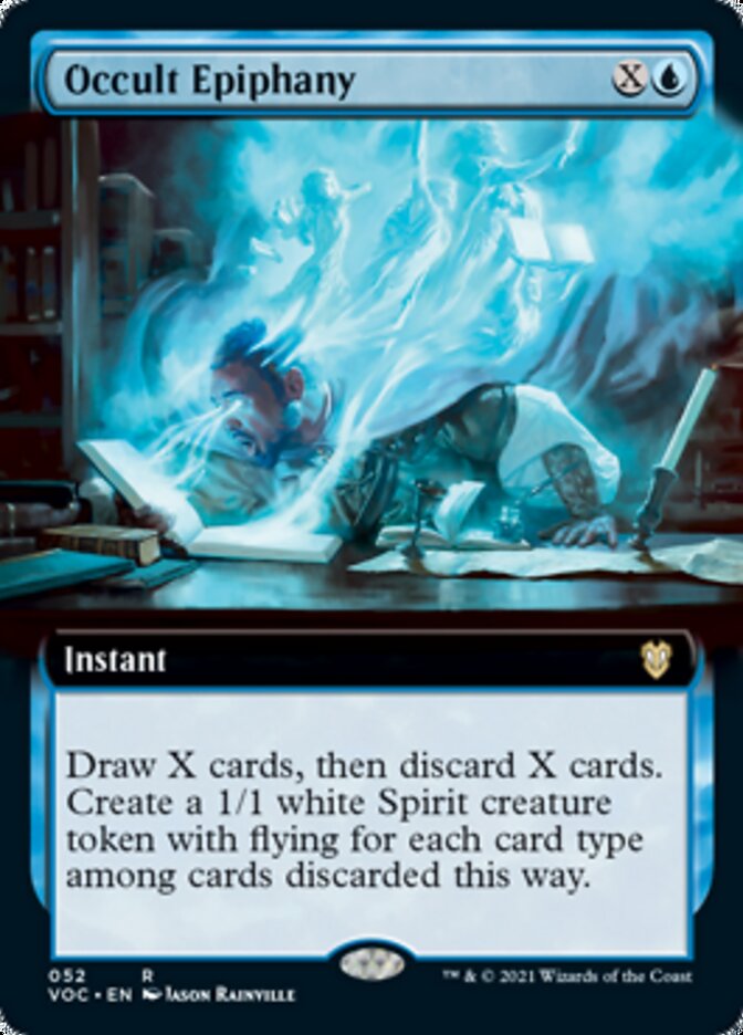 Occult Epiphany (Extended Art) [Innistrad: Crimson Vow Commander] | Gear Gaming Fayetteville