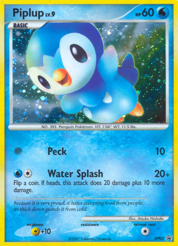 Piplup (DP03) [Diamond & Pearl: Black Star Promos] | Gear Gaming Fayetteville