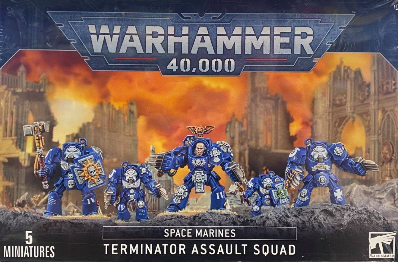 Space Marines Terminator Assault Squad | Gear Gaming Fayetteville