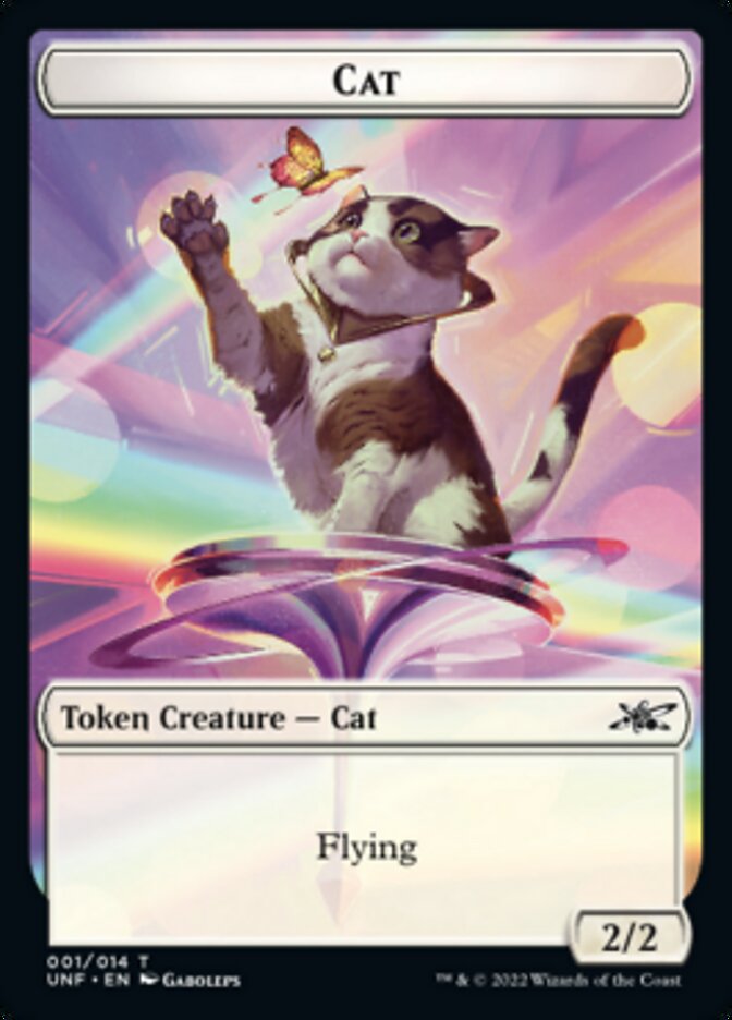 Cat Token [Unfinity Tokens] | Gear Gaming Fayetteville