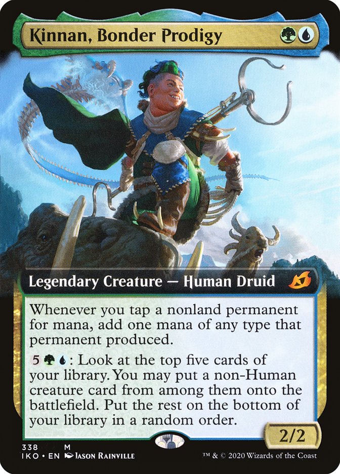 Kinnan, Bonder Prodigy (Extended Art) [Ikoria: Lair of Behemoths] | Gear Gaming Fayetteville