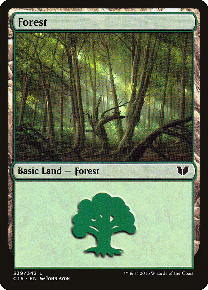 Forest (339) [Commander 2015] | Gear Gaming Fayetteville