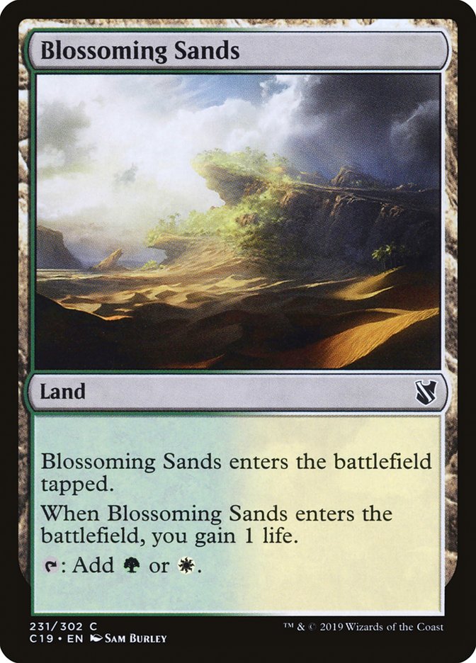 Blossoming Sands [Commander 2019] | Gear Gaming Fayetteville