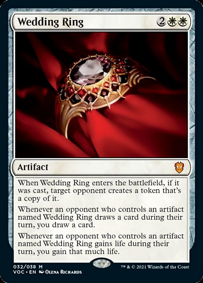 Wedding Ring [Innistrad: Crimson Vow Commander] | Gear Gaming Fayetteville