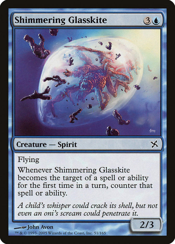 Shimmering Glasskite [Betrayers of Kamigawa] | Gear Gaming Fayetteville