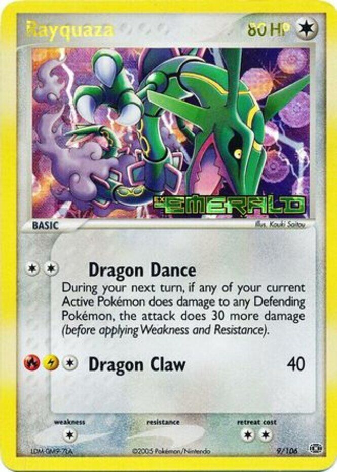 Rayquaza (9/106) (Stamped) [EX: Emerald] | Gear Gaming Fayetteville