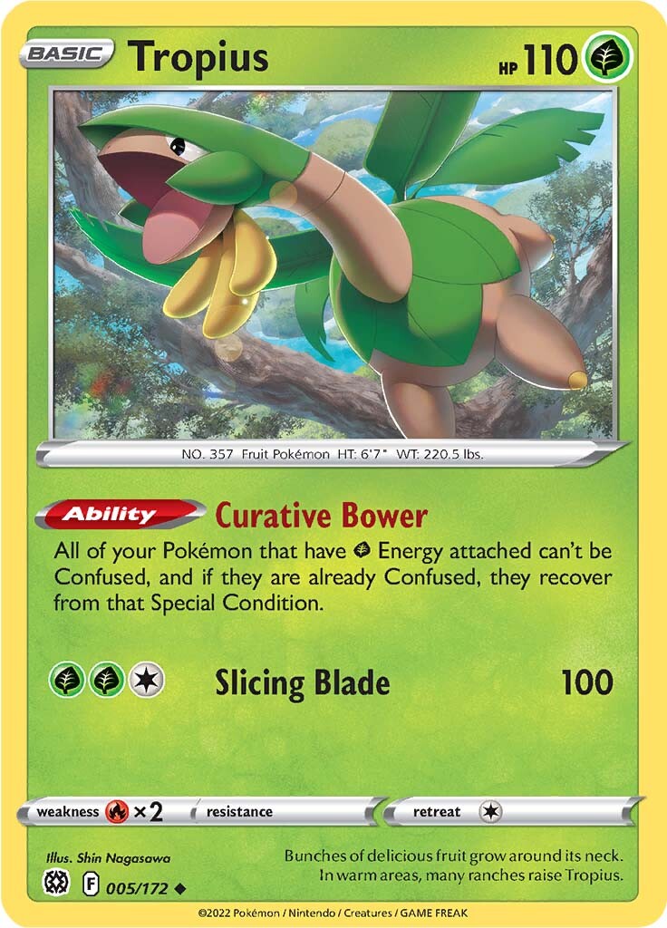 Tropius (005/172) [Sword & Shield: Brilliant Stars] | Gear Gaming Fayetteville