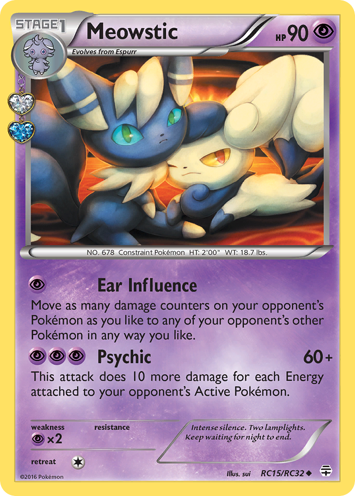 Meowstic (RC15/RC32) [XY: Generations] | Gear Gaming Fayetteville