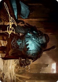 Vault Robber Art Card (Gold-Stamped Signature) [Kaldheim Art Series] | Gear Gaming Fayetteville