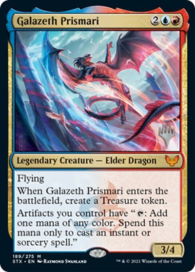 Galazeth Prismari (Promo Pack) [Strixhaven: School of Mages Promos] | Gear Gaming Fayetteville
