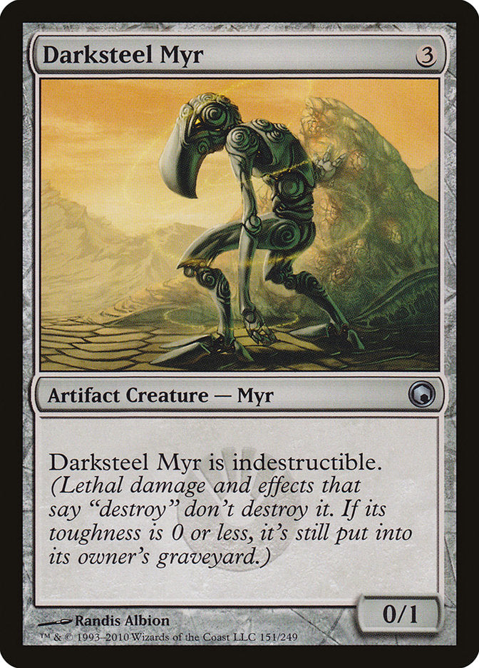 Darksteel Myr [Scars of Mirrodin] | Gear Gaming Fayetteville