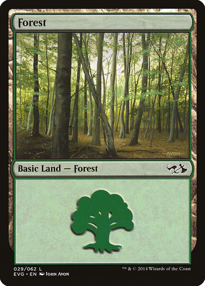 Forest (29) (Elves vs. Goblins) [Duel Decks Anthology] | Gear Gaming Fayetteville