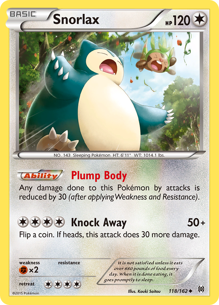 Snorlax (118/162) [XY: BREAKthrough] | Gear Gaming Fayetteville