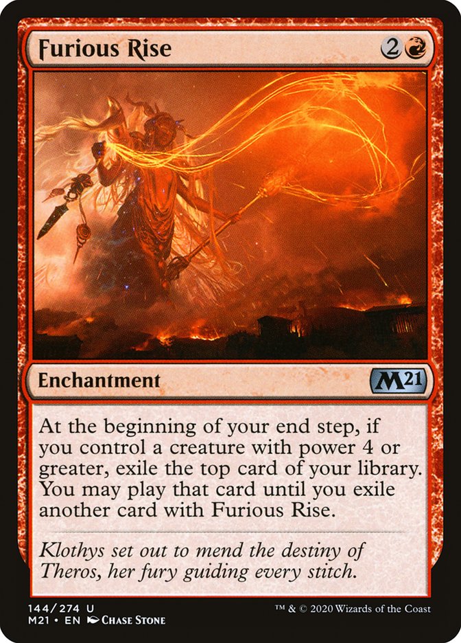 Furious Rise [Core Set 2021] | Gear Gaming Fayetteville