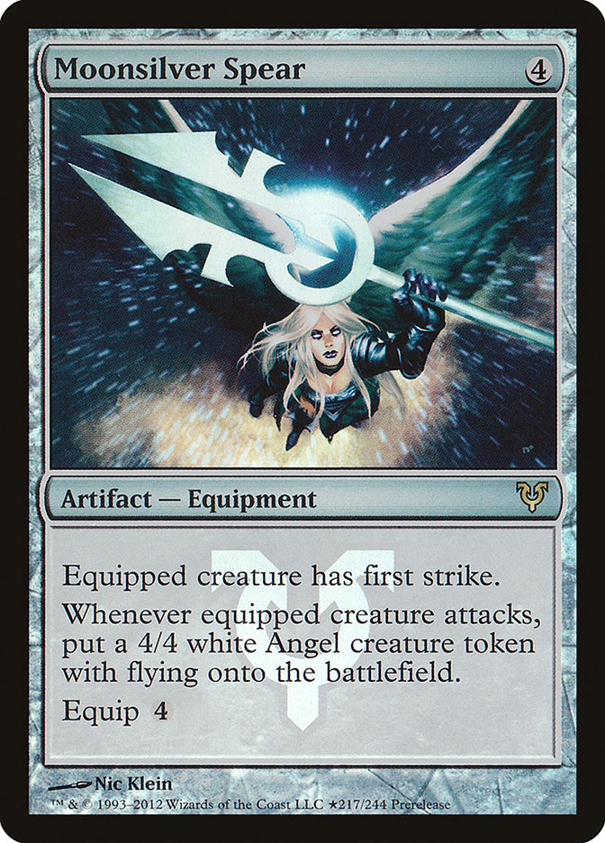 Moonsilver Spear [Avacyn Restored Prerelease Promos] | Gear Gaming Fayetteville