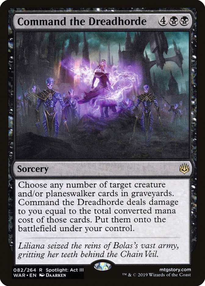 Command the Dreadhorde [War of the Spark] | Gear Gaming Fayetteville