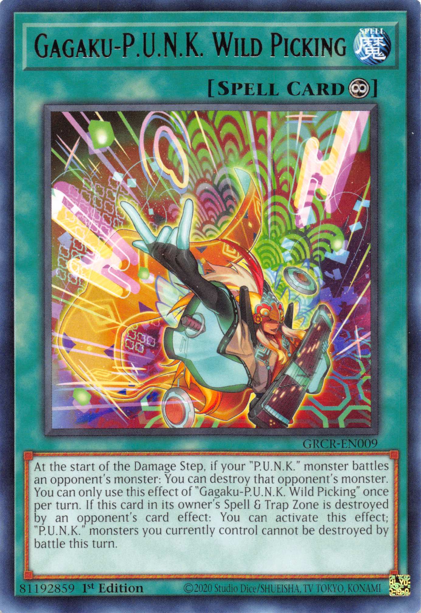 Gagaku-P.U.N.K. Wild Picking [GRCR-EN009] Rare | Gear Gaming Fayetteville