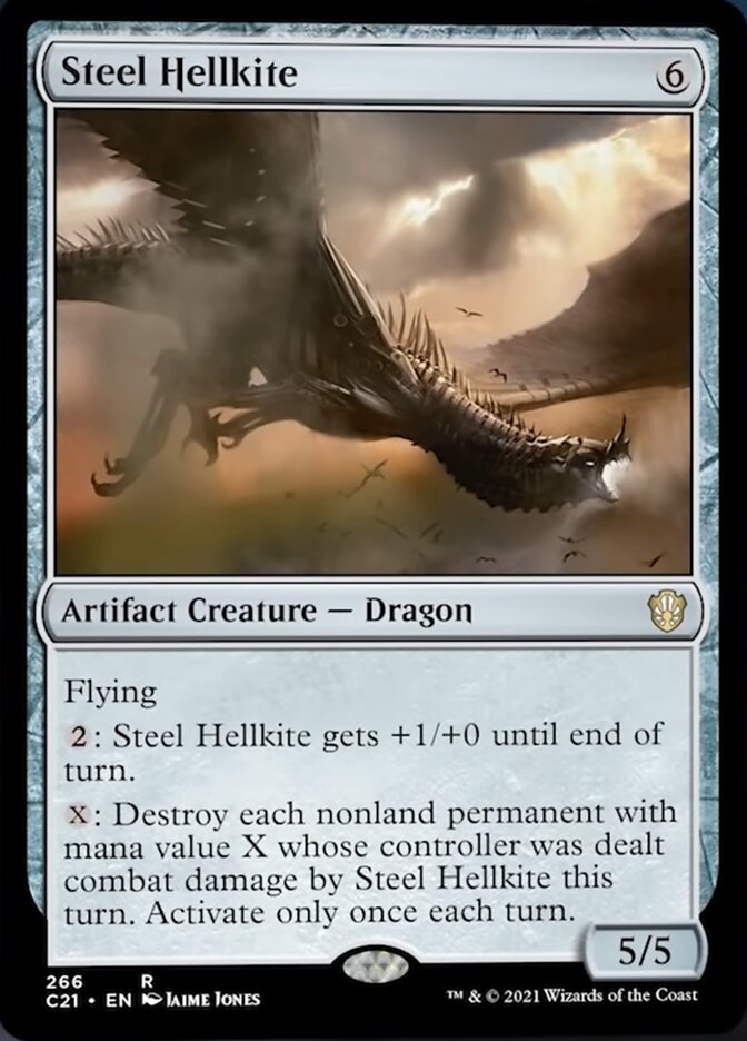 Steel Hellkite [Commander 2021] | Gear Gaming Fayetteville