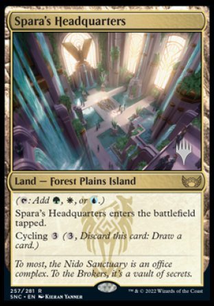 Spara's Headquarters (Promo Pack) [Streets of New Capenna Promos] | Gear Gaming Fayetteville