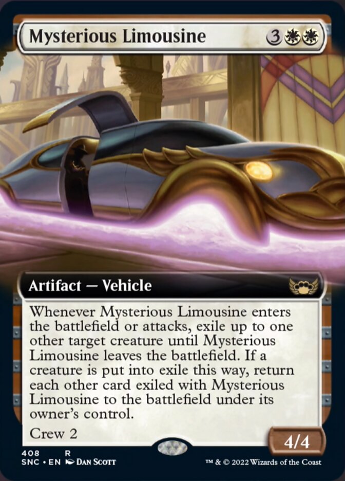 Mysterious Limousine (Extended Art) [Streets of New Capenna] | Gear Gaming Fayetteville