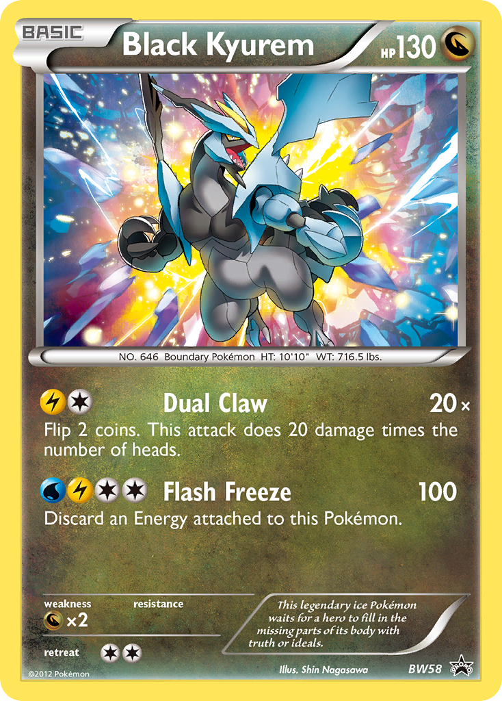 Black Kyurem (BW58) [Black & White: Black Star Promos] | Gear Gaming Fayetteville