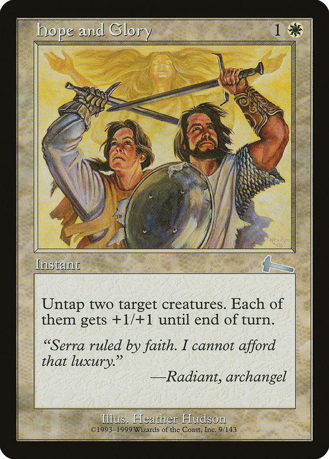 Hope and Glory [Urza's Legacy] | Gear Gaming Fayetteville