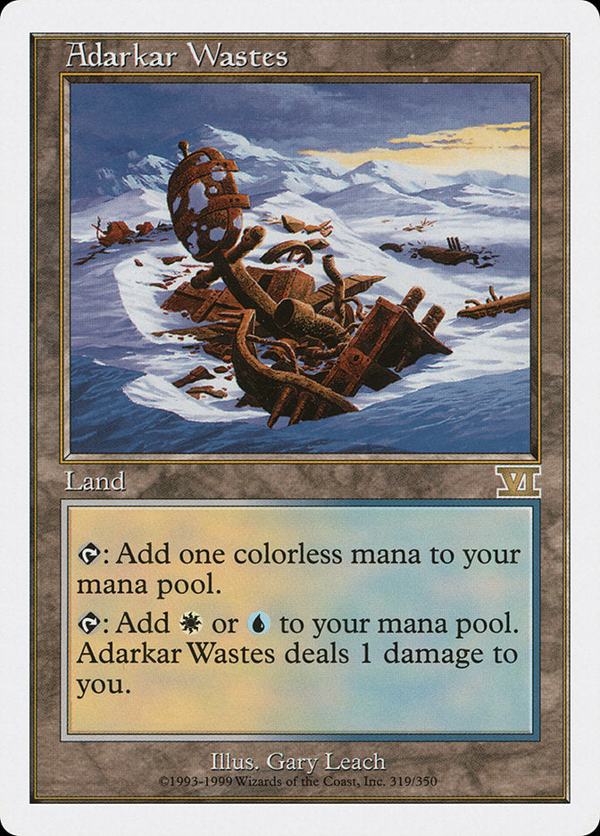 Adarkar Wastes [Classic Sixth Edition] | Gear Gaming Fayetteville