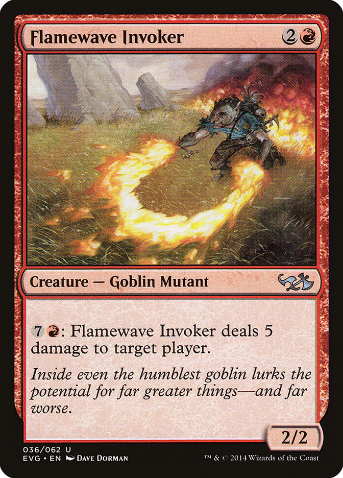 Flamewave Invoker (Elves vs. Goblins) [Duel Decks Anthology] | Gear Gaming Fayetteville