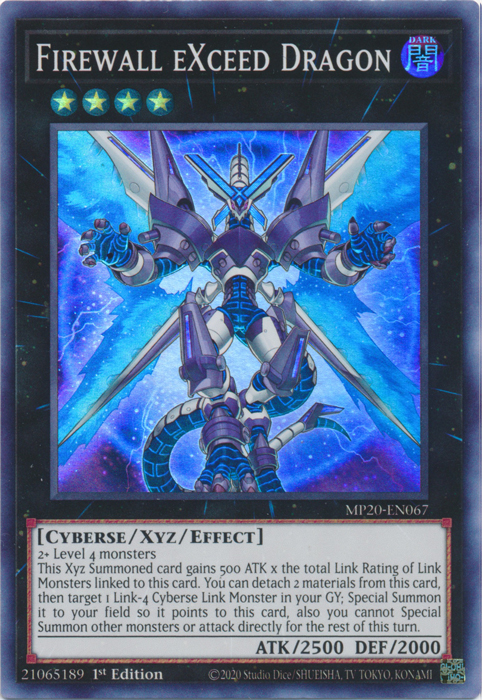 Firewall eXceed Dragon [MP20-EN067] Super Rare | Gear Gaming Fayetteville