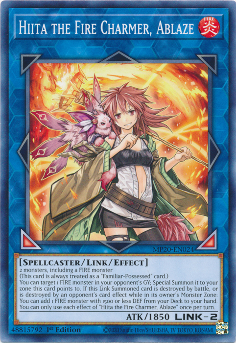 Hiita the Fire Charmer, Ablaze [MP20-EN024] Common | Gear Gaming Fayetteville