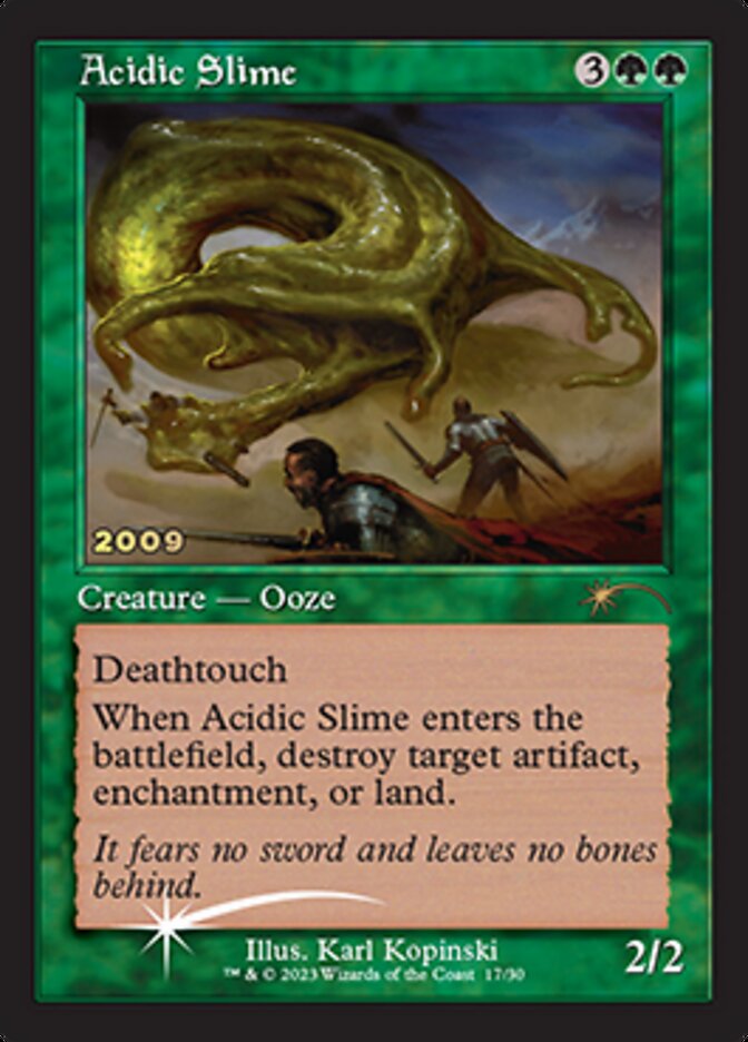 Acidic Slime [30th Anniversary Promos] | Gear Gaming Fayetteville