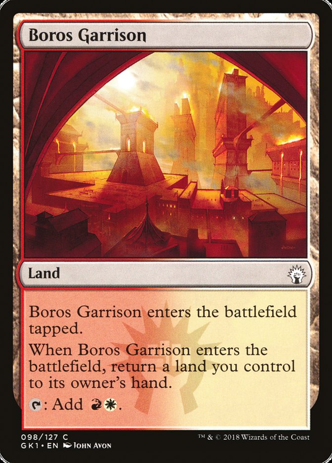 Boros Garrison [Guilds of Ravnica Guild Kit] | Gear Gaming Fayetteville