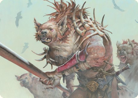 Gnoll Art Card [Dungeons & Dragons: Adventures in the Forgotten Realms Art Series] | Gear Gaming Fayetteville