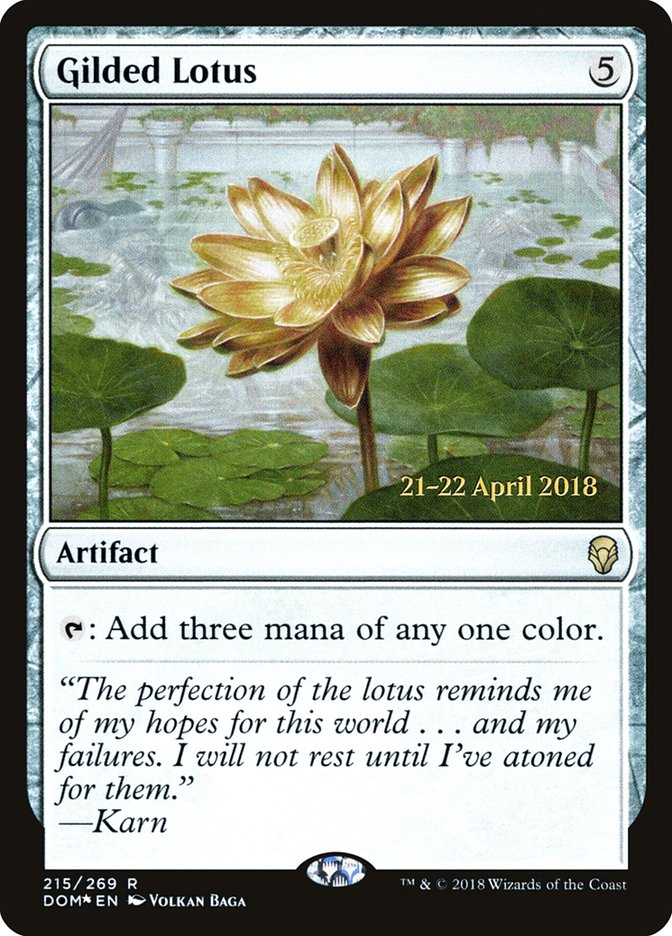 Gilded Lotus [Dominaria Prerelease Promos] | Gear Gaming Fayetteville