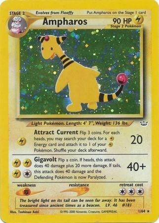 Ampharos (1/64) [Neo Revelation Unlimited] | Gear Gaming Fayetteville