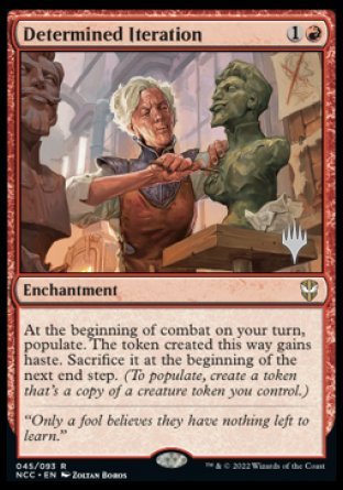 Determined Iteration (Promo Pack) [Streets of New Capenna Commander Promos] | Gear Gaming Fayetteville