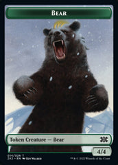 Bear // Angel Double-Sided Token [Double Masters 2022 Tokens] | Gear Gaming Fayetteville