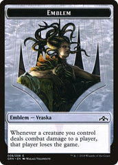 Vraska Emblem // Human Double-Sided Token [Challenger Decks 2020 Tokens] | Gear Gaming Fayetteville