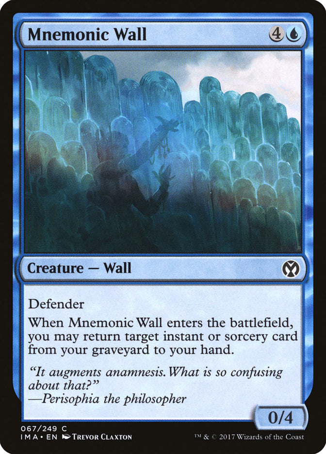 Mnemonic Wall [Iconic Masters] | Gear Gaming Fayetteville