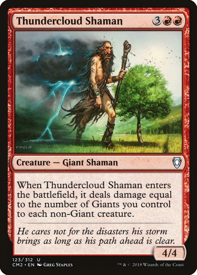 Thundercloud Shaman [Commander Anthology Volume II] | Gear Gaming Fayetteville