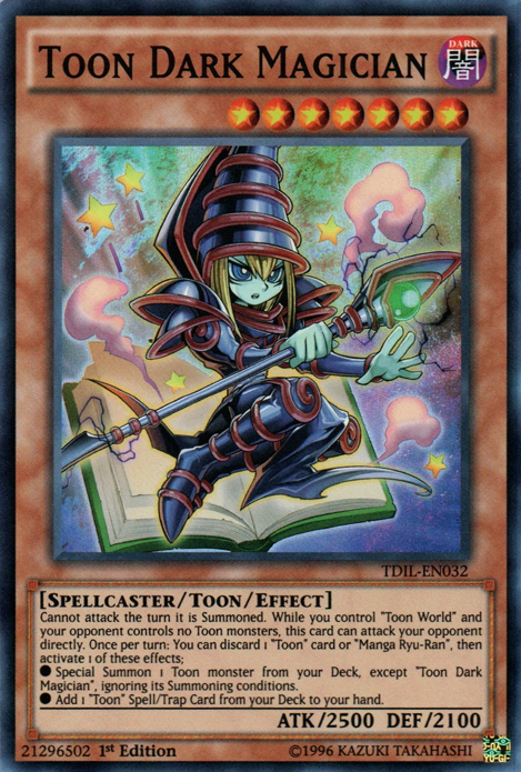 Toon Dark Magician [TDIL-EN032] Super Rare | Gear Gaming Fayetteville