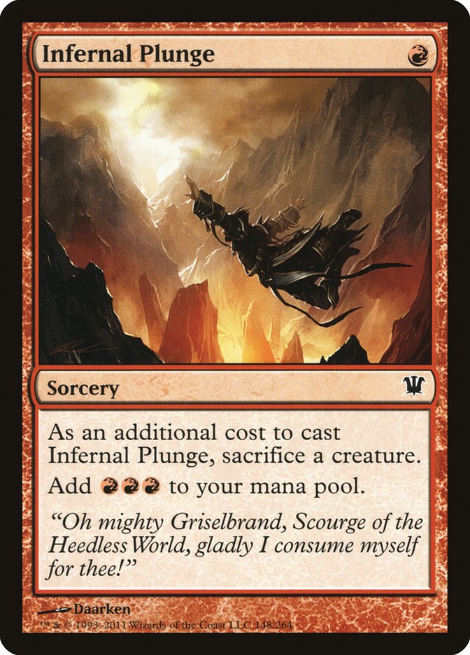 Infernal Plunge [Innistrad] | Gear Gaming Fayetteville