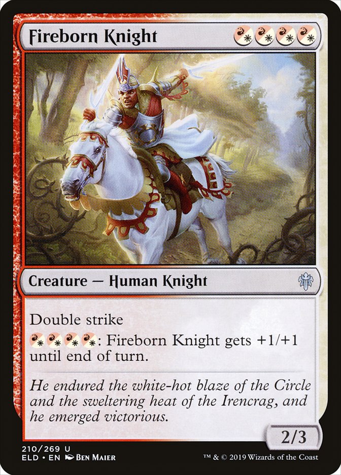 Fireborn Knight [Throne of Eldraine] | Gear Gaming Fayetteville