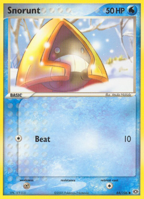 Snorunt (64/106) [EX: Emerald] | Gear Gaming Fayetteville